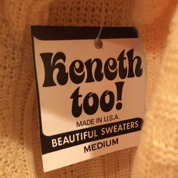 Vintage Sweater Kenneth Too! Turtleneck Acrylic - Picture 4 of 5